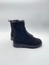 Hip H1115 black nubuck biker boot